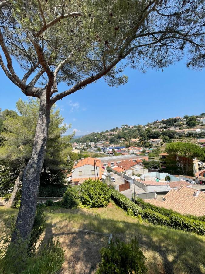 Studio En Bas De Villa Avec Piscine Proche Bord De Mer กาญเนอ-ซูร์-แมร์ ภายนอก รูปภาพ
